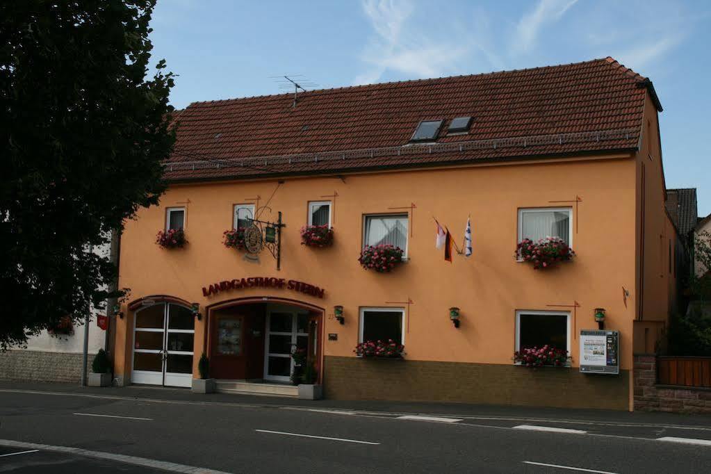 Landgasthof Zum Stern Hammelburg Eksteriør billede